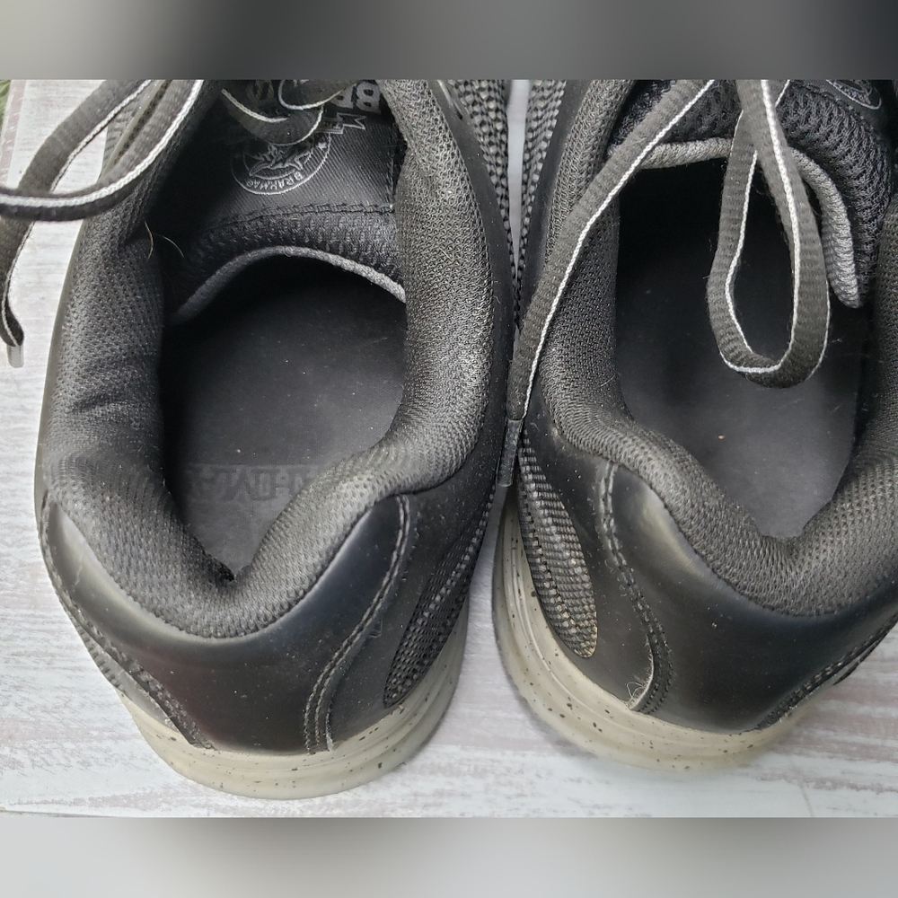 Brahma Men's Black Steel-toed Sneakers Size 11 - Picture 6 of 9